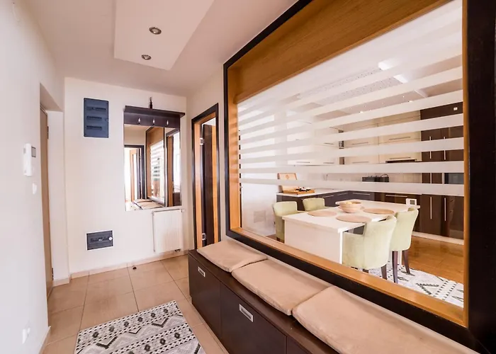 Skenderija Skyline Luxury- 2br With Garage And Balcony Apartmán Sarajevo