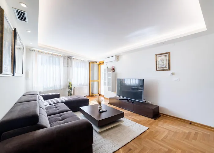 Apartmán Skenderija Skyline Luxury- 2br With Garage And Balcony